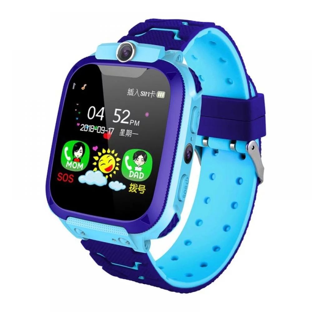 Kids Smart watch Blue - ساعه أطفال ذكيه لون ازرق 