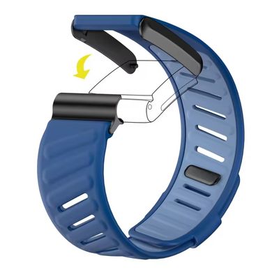 Flex Silicone band Blue - باند سيليكون رياضي ازرق 