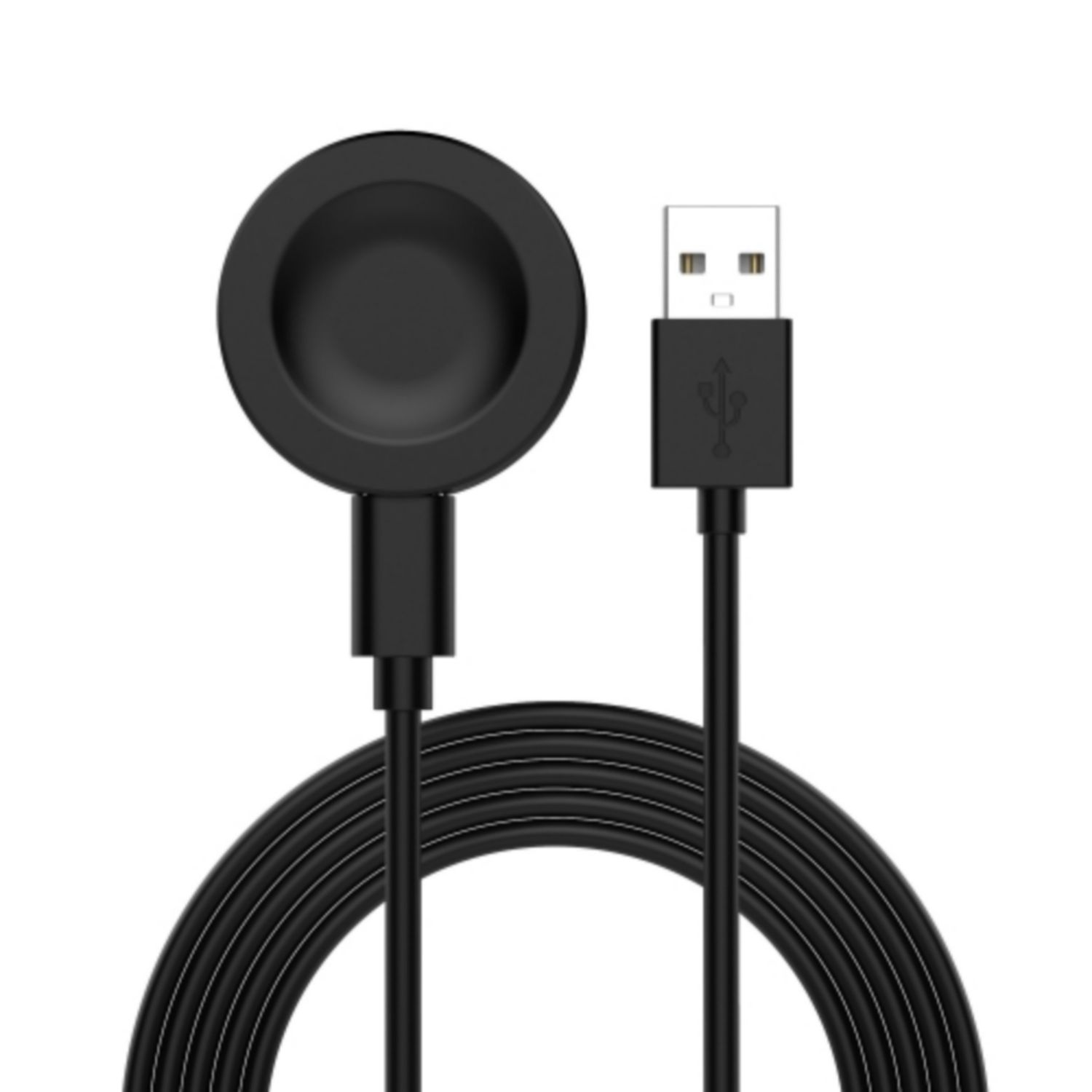 (Huawei GT2 Pro/Watch 3/Watch 3 pro/Fit 4&amp;4Pro ONLY ) Fast Charger - Black - شاحن سريع لساعات هواوي جي تي٢ برو و ووتش٣ و ووتش٣ برو و فت 4 وفت 4 برو لون اسود 