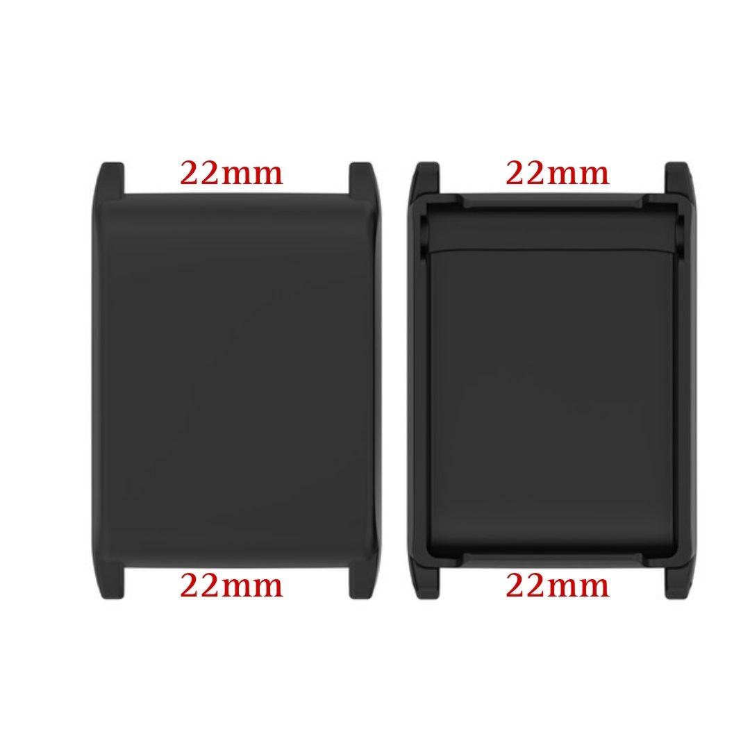 22mm whoop adapter black - ادابتر ووب مقاس ٢٢م اسود 