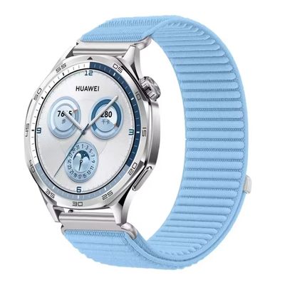 (20mm) Fabric Band new design Baby Blue - باند خام تصميم جديد سماوي فاتح