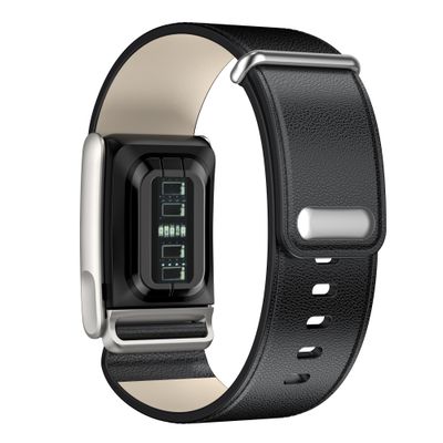 MG Lux Leather band Black - ام جي باند جلد لكجري نت اسود
