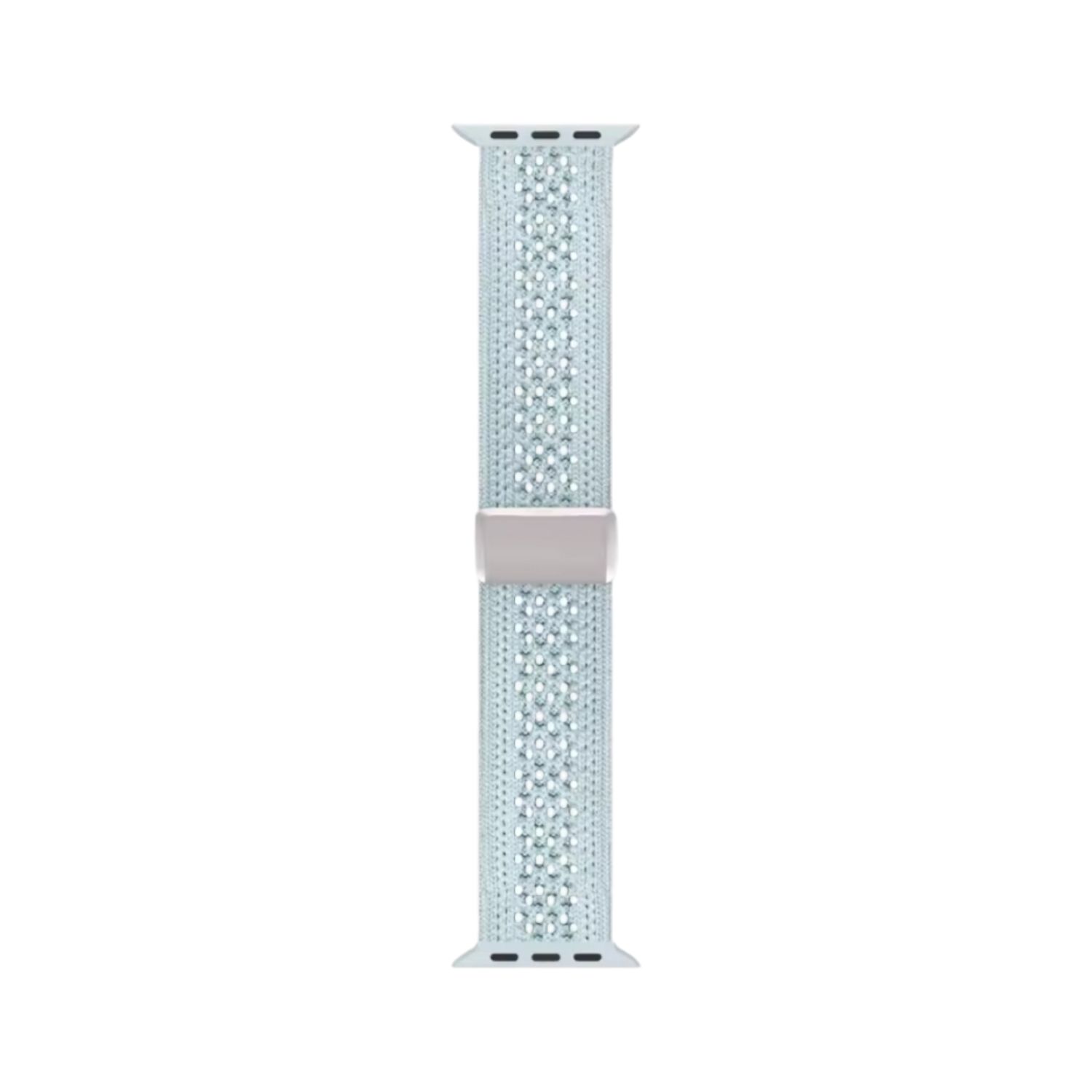 (38mm-40mm-41mm) Fabric dantel baby blue band -  باند خام دانتيل سماوي 