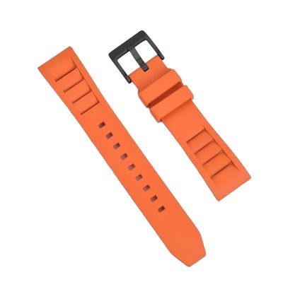 (22mm) Rubber FKM Sports Band Orange - ربل اف كيه ام سبورت برتقالي 
