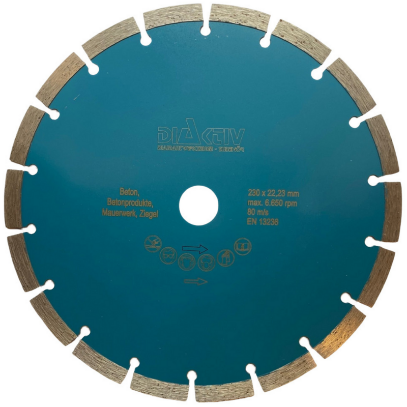 DIAKTIV® DIAMANTSÄGEBLATT Ø 230 mm DIAKTIV® DIAMANTSÄGEBLATT Ø 230 mm