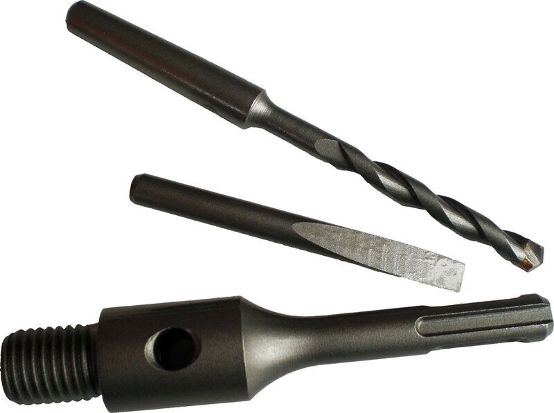 DIAKTIV® SDS plus M16 Adapter inkl. Zentrierbohrer