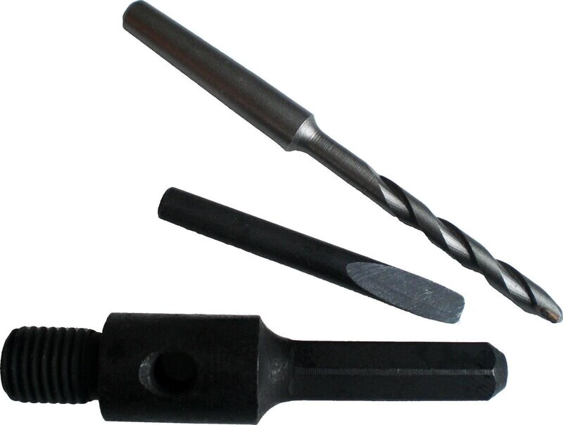 DIAKTIV® Sechskant M16 Adapter inkl. Zentrierbohrer