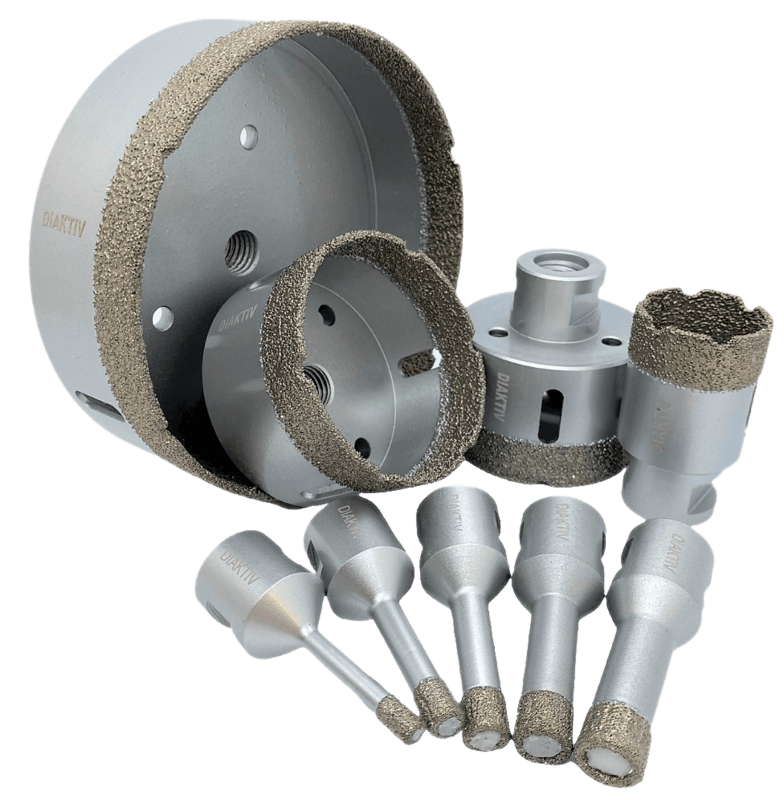 DIAKTIV® M14 FLIESENBOHRER mit Kühlmittel PROFI Ø 6-130 mm DIAKTIV® M14 FLIESENBOHRER mit Kühlmittel PROFI Ø 6-130 mm