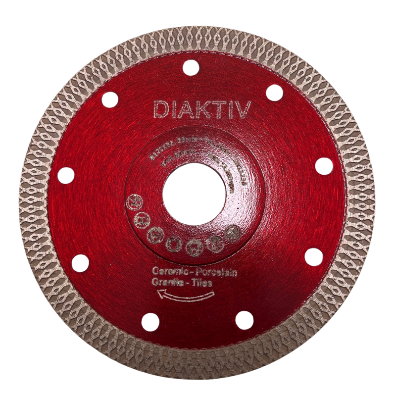 DIAKTIV® Diamantsägeblatt Fliesen/Feinsteinzeug PREMIUM Ø 115-125 mm DIAKTIV® Diamantsägeblatt Fliesen/Feinsteinzeug PREMIUM Ø 115-125 mm