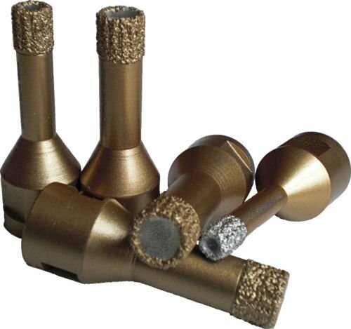 DIAKTIV® Fliesenbohrer GOLD M14 mit Kühlmittel PROFI Ø 6-14 mm