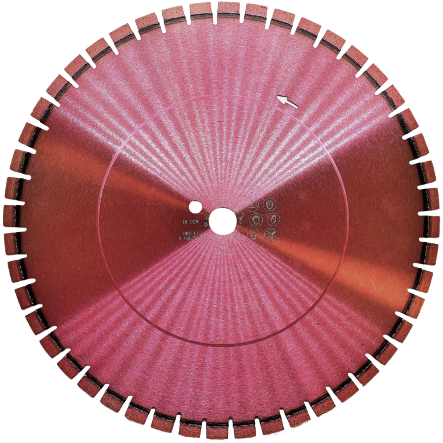 DIAKTIV®  Vorschnittsägeblatt Ringsäge kurzverzahnt Beton/Universal PREMIUM Ø 400 mm