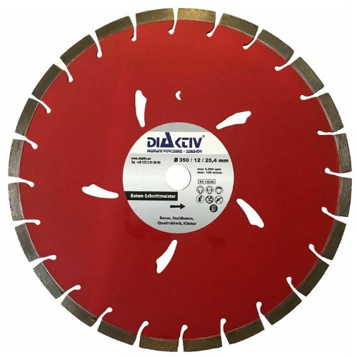 DIAKTIV® Diamantsägeblatt Block12 Beton/Universal PROFI Ø 300-450 mm DIAKTIV® Diamantsägeblatt Block12 Beton/Universal PROFI Ø 300-450 mm
