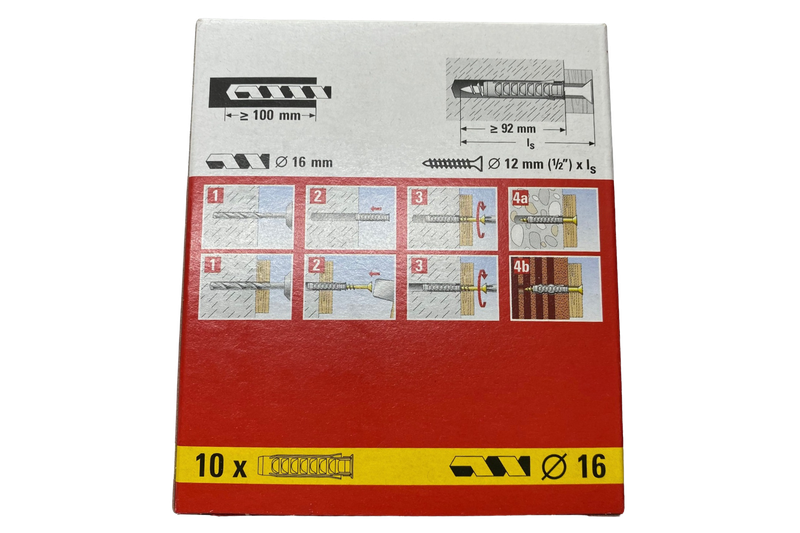 FISCHER Dübel SX 16x80