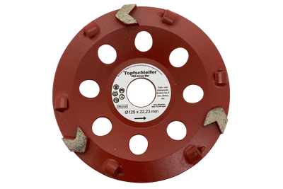 DIAKTIV Schleifteller PKD Ø125 x 22,23 mm DIAKTIV Schleifteller PKD Ø125 x 22,23 mm