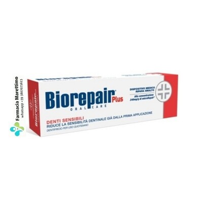 Biorepair Plus Oral Care (ripara lo smalto dei denti chimicamente... richiudendo i tubuli)
