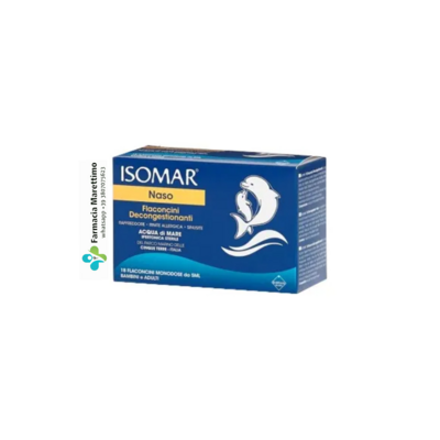 Isomar Sol Ipertonica 18 FL 5 ML decongestionante naturale delle mucose nasali