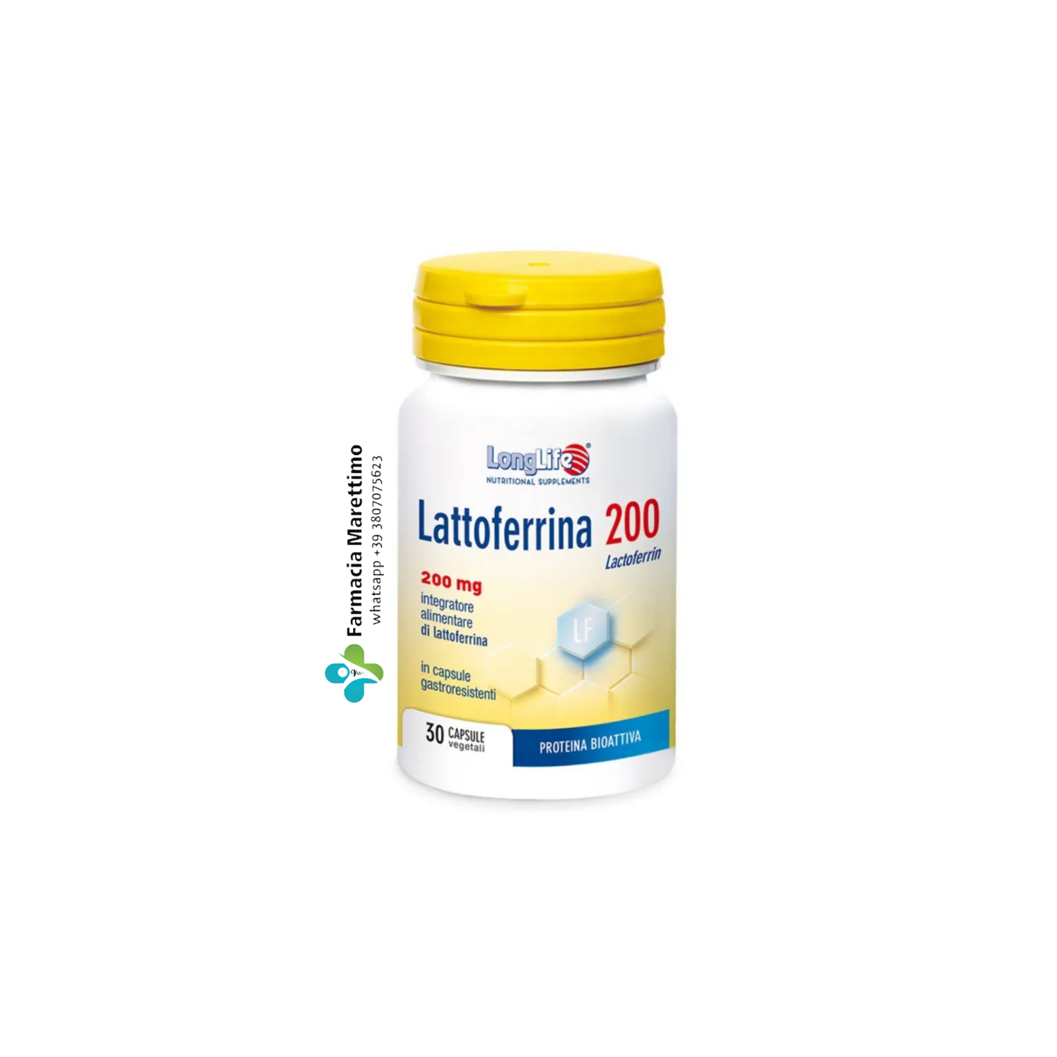 Longlife Lattoferrina 200mg 30cpr