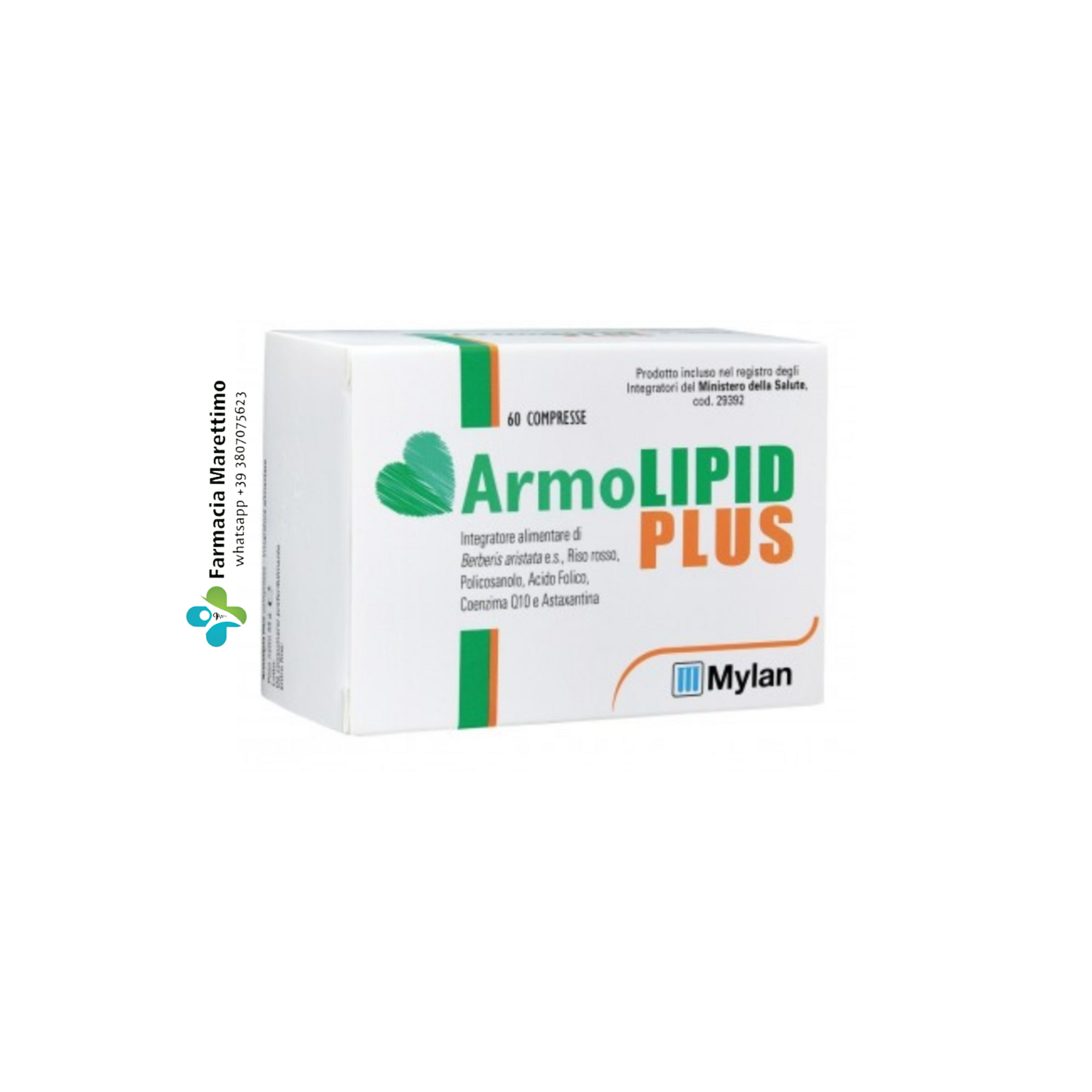 Armolipid Plus 60 Compresse Integratore per Il controllo del Colesterolo e dei Trigliceridi