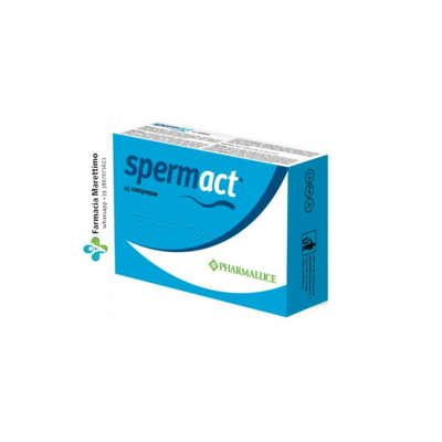 SpermAct 45 cpr integratore contro l’infertilità maschile grazie all’azione antiossidante e capacità di aumentare numero e qualità degli spermatozoi.
