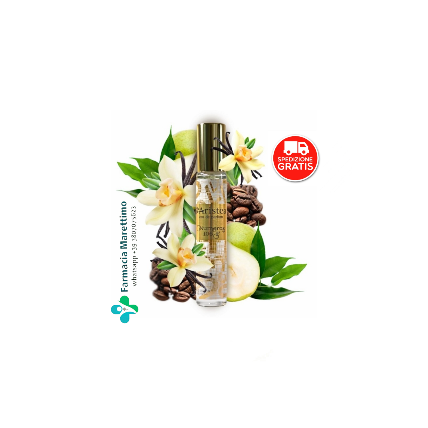 🔸Aristea Eau De Parfum per donna - Numero EDP 106 F (18 ml)