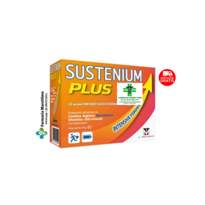 Sustenium Plus 22 bustine - Integratore quando stanchezza e affaticamento si fanno sentire.