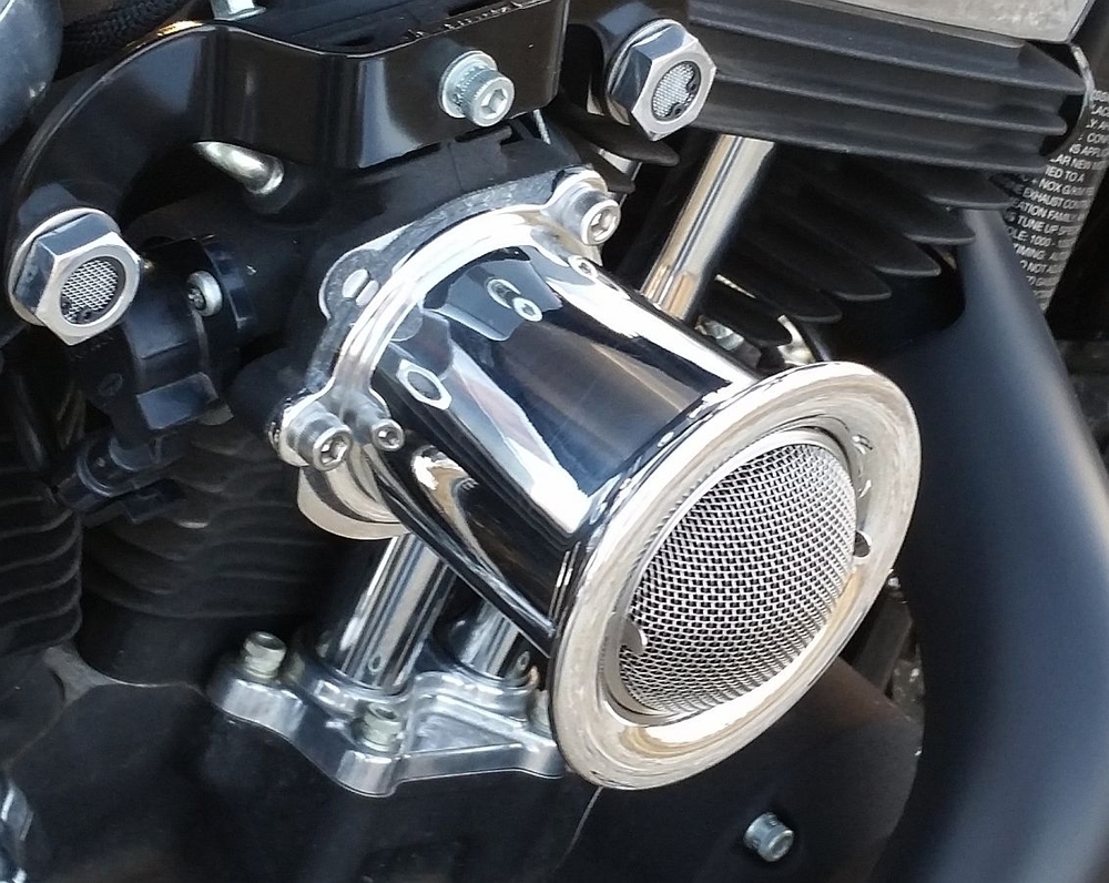 Sportster Velocity Stack Intake Kit Polished Aluminum