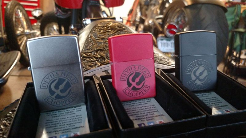 DHC Engraved Zippo Lighter