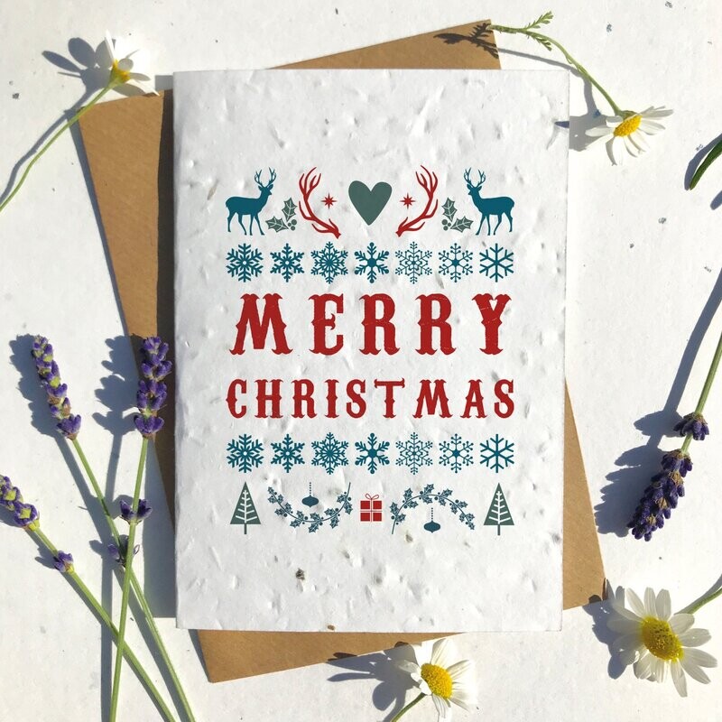 Nordic Christmas Stags