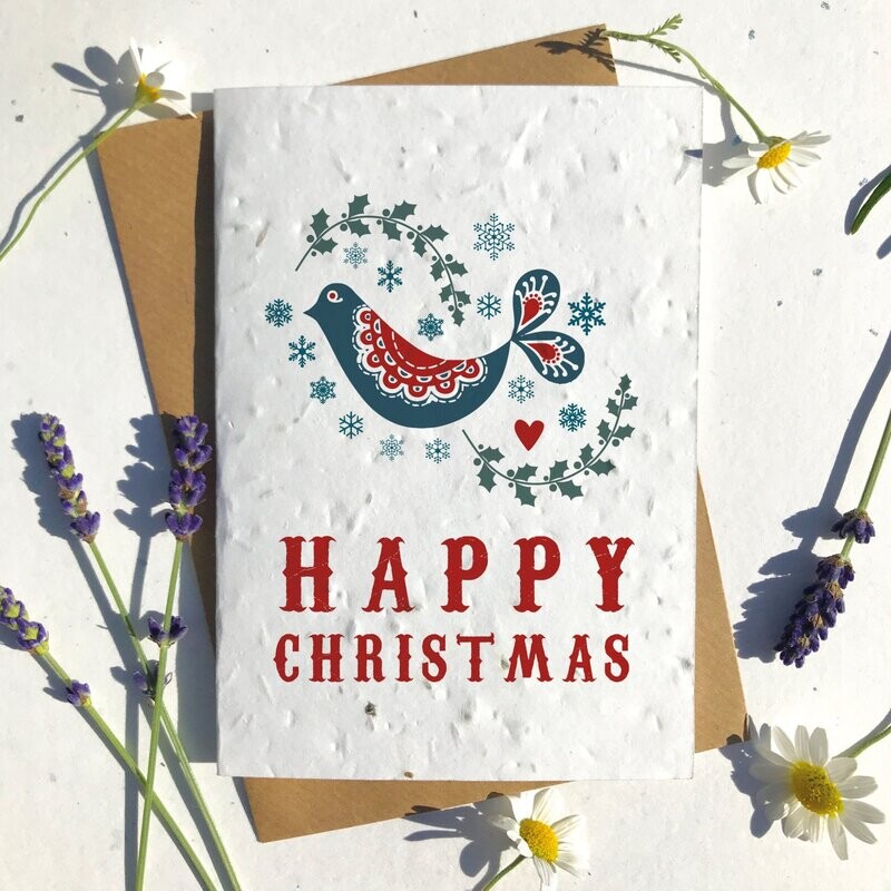 Nordic Christmas bird