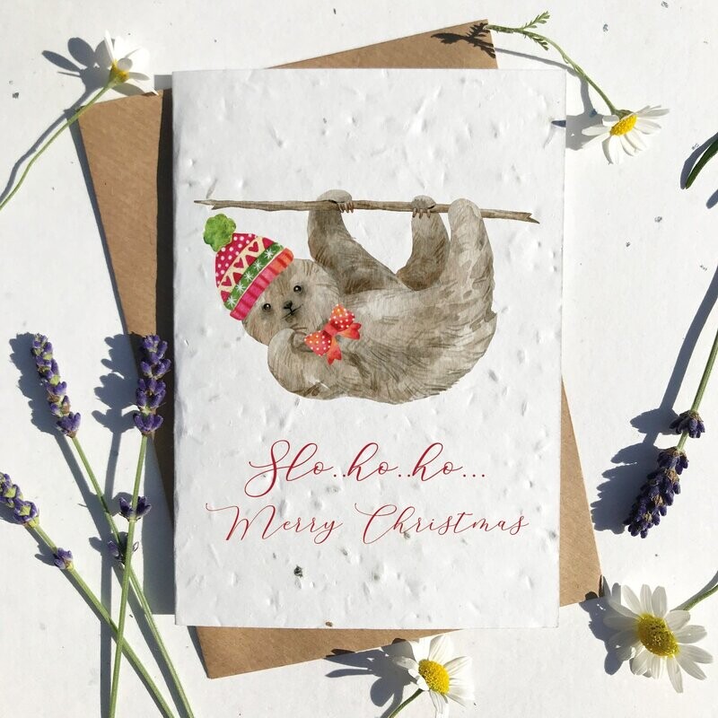Christmas Sloth