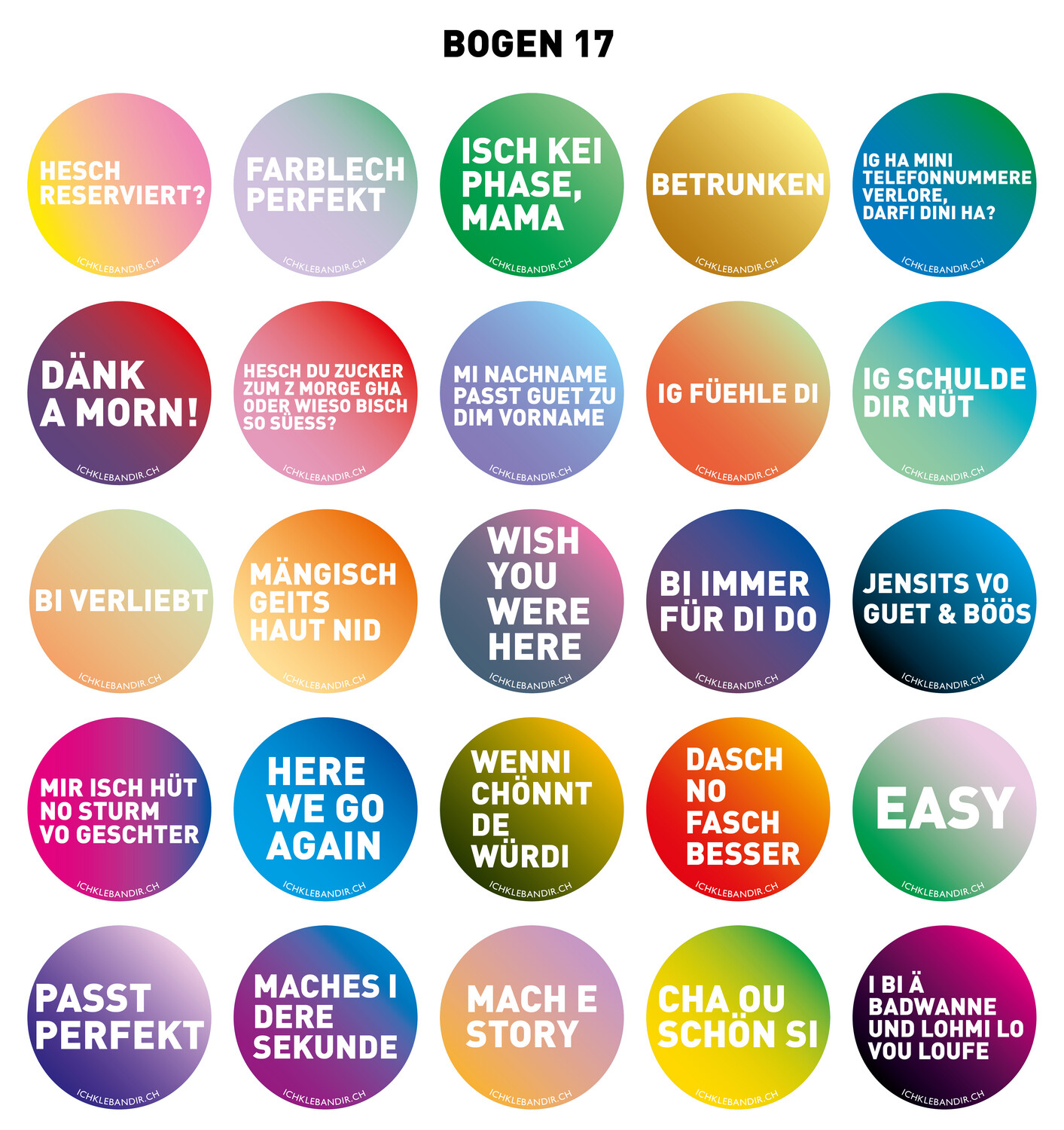 25 Kleber rund Bogen 17