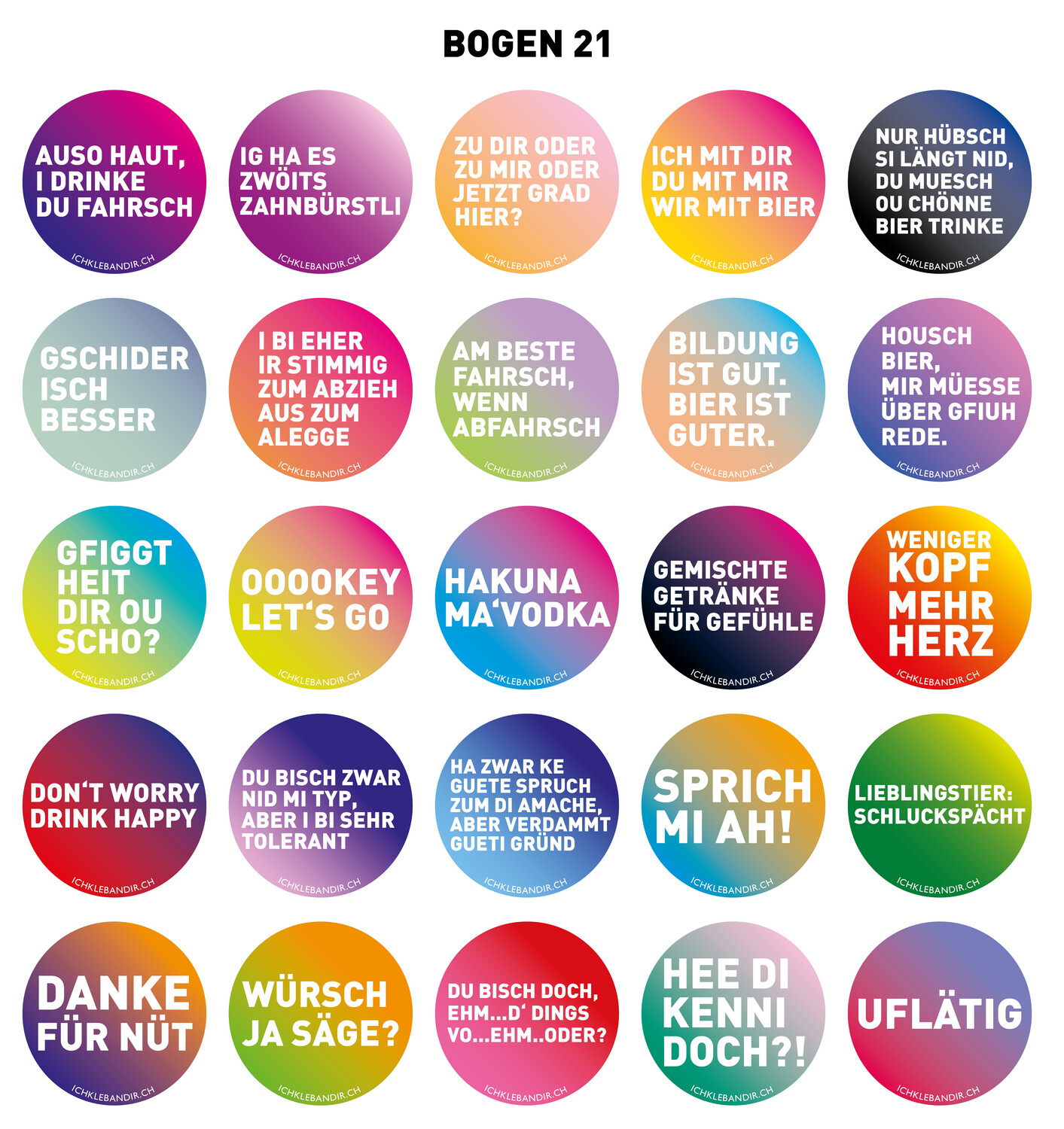25 Kleber rund Bogen 21