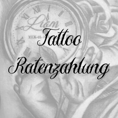 Tattoo Ratenzahlung