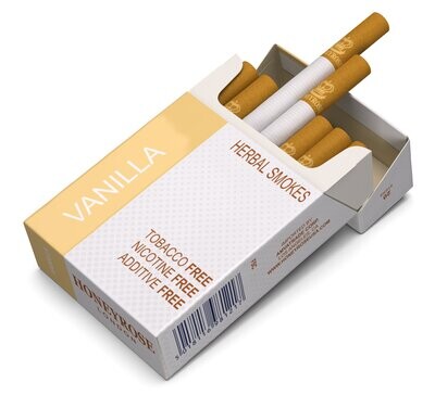 cigarette vanilla flavor Honeyrose VANILLA, Carton of 10 Packs