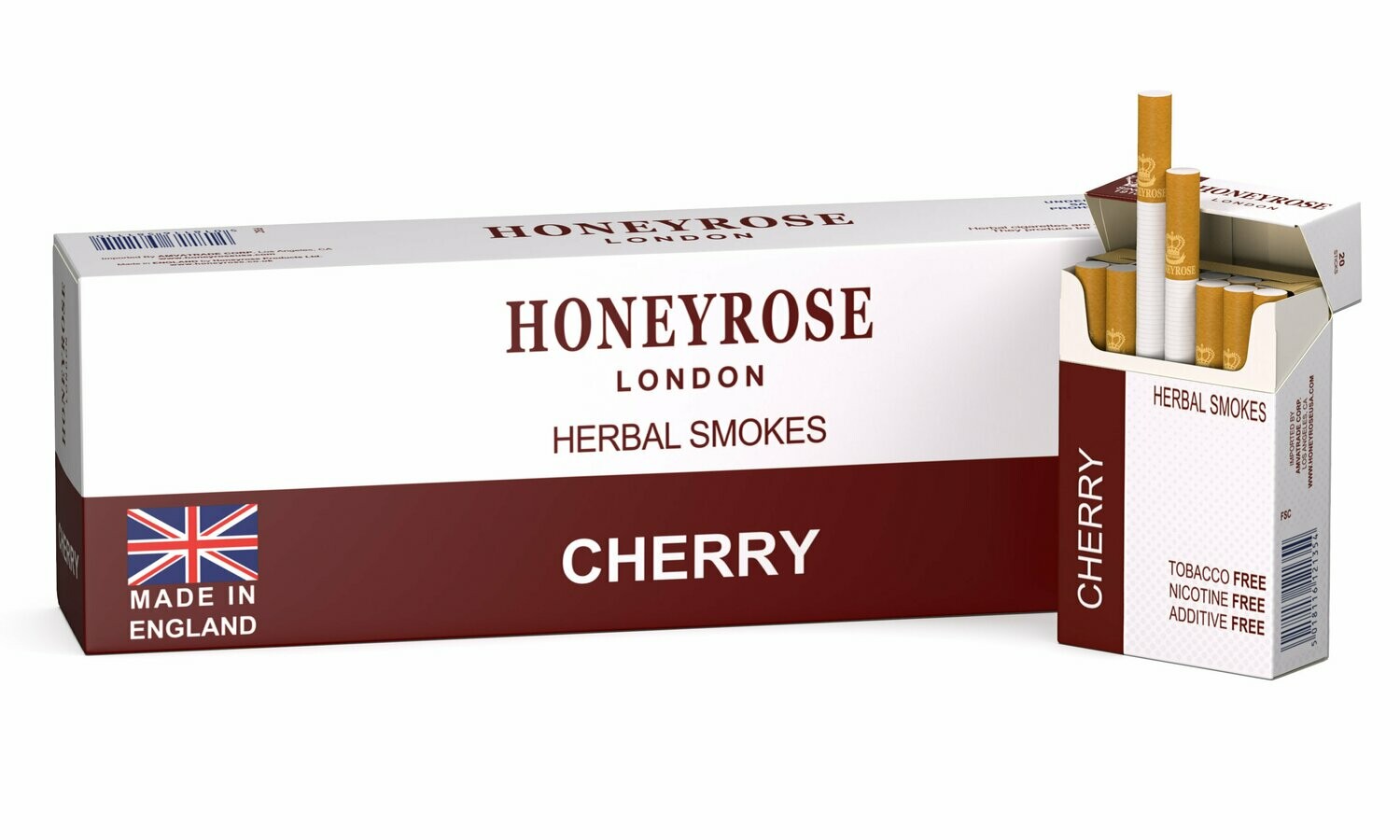 cherry flavored cigarettes Honeyrose CHERRY, Carton of 10 Packs