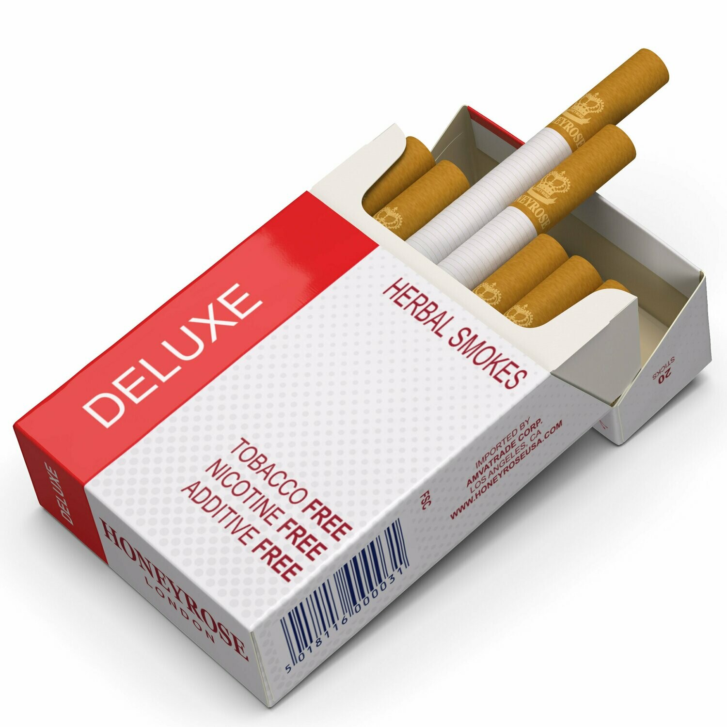 DELUXE Honeyrose Herbal Cigarettes