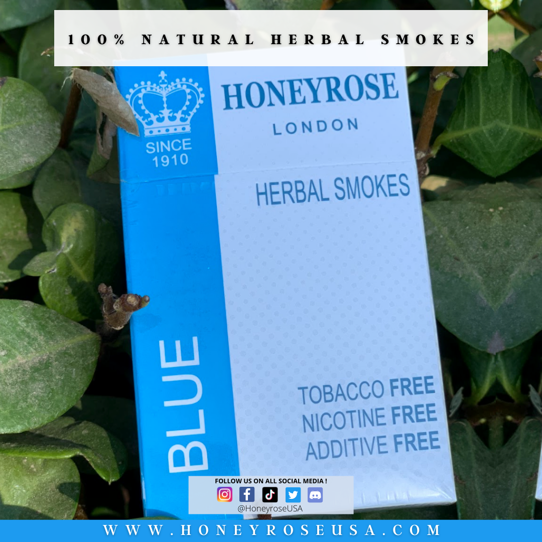 BLUE Honeyrose Herbal Cigarettes