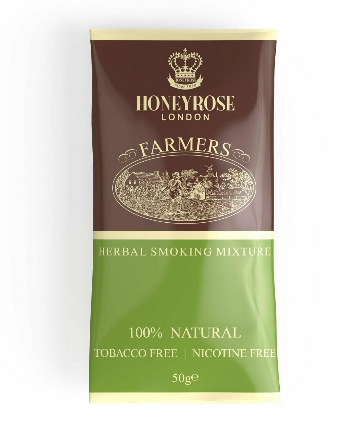 50 grams of tobacco FARMERS RYO Smoking Mixture, 50 grams (1.75 oz.)