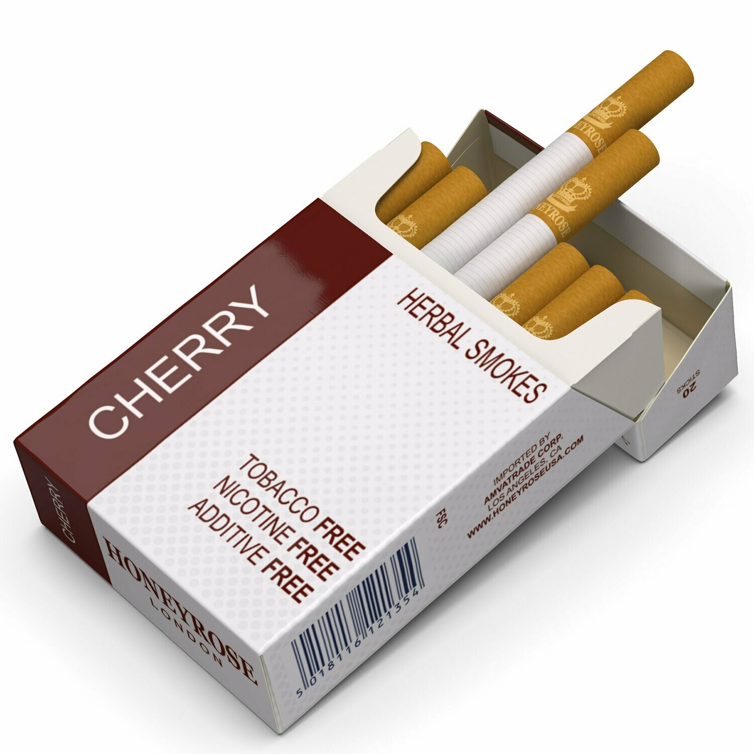 cherry cigarette CHERRY Honeyrose Herbal Cigarettes