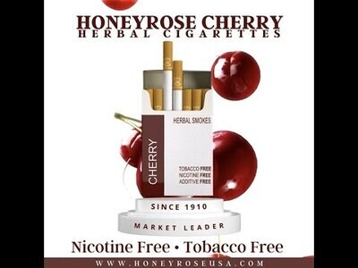 CHERRY Honeyrose Herbal Cigarettes