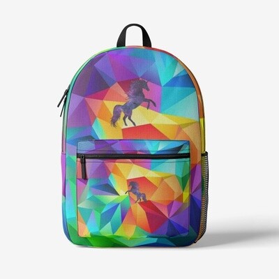 Retro Colorful Original Unicorn Backpack by United Love Nation