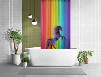 Shower Curtain Original Unicorn by United Love Nation