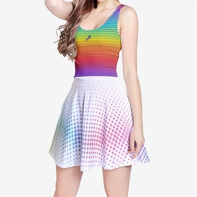 Casual Flared Skater Dress by United Love Nation