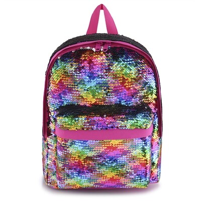 Sequin Glitter Backpacks -Color Changing Rainbow Magic by United Love Nation