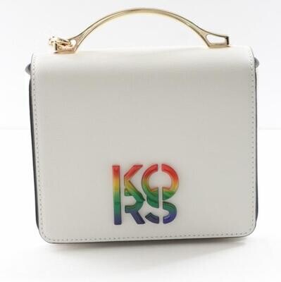 Pride Smooth Leather Rainbow Kors Crossbody Handbag by United Love Nation