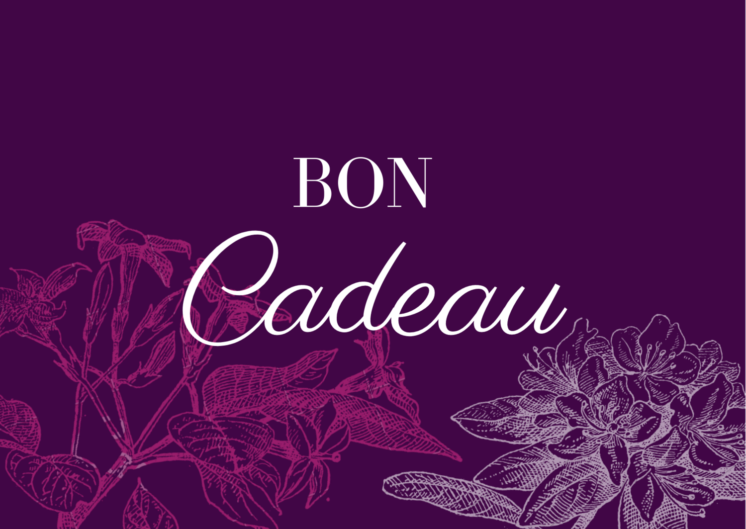 BON CADEAU SEMI-PERMANENT