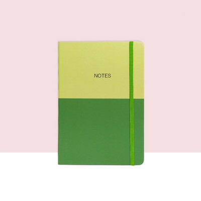 A5 Notebook (Green Tones)
