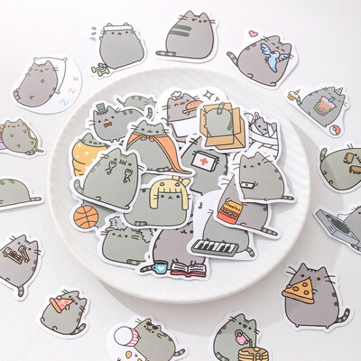 Sticker (Grey Cat)