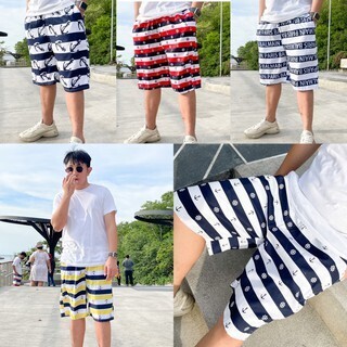 กางเกงขาสั้น Unisex ใส่ได้ทั้งผู้ชายและผู้หญิง ผ้าไมโครระบายความร้อนได้ดี V.1