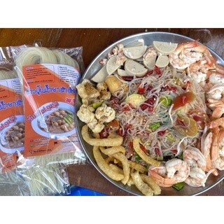 ขนมจีนอบแห้ง น้ำยาสำเร็จรูป-ข้าวปุ้น by แม่บูม